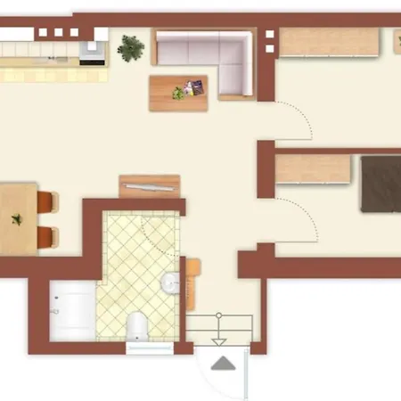 Strandhaus/stranddistel Appartement